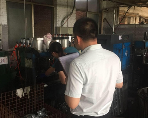 BSI质量体系认证检查现场