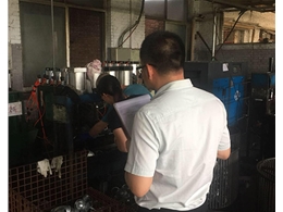 BSI质量体系认证检查现场