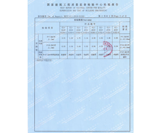 钢管脚手架扣件-旋转扣件检验报告